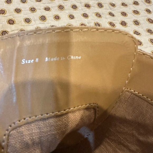 Dolce Vita for Anthropologie Leopard Print Ankle Boots with Red Laces Size 8 - Picture 8 of 8